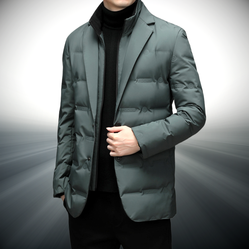 Dustin Men’s Windbreaker Jacket – Waterproof Lightweight Duck-Down Jacket