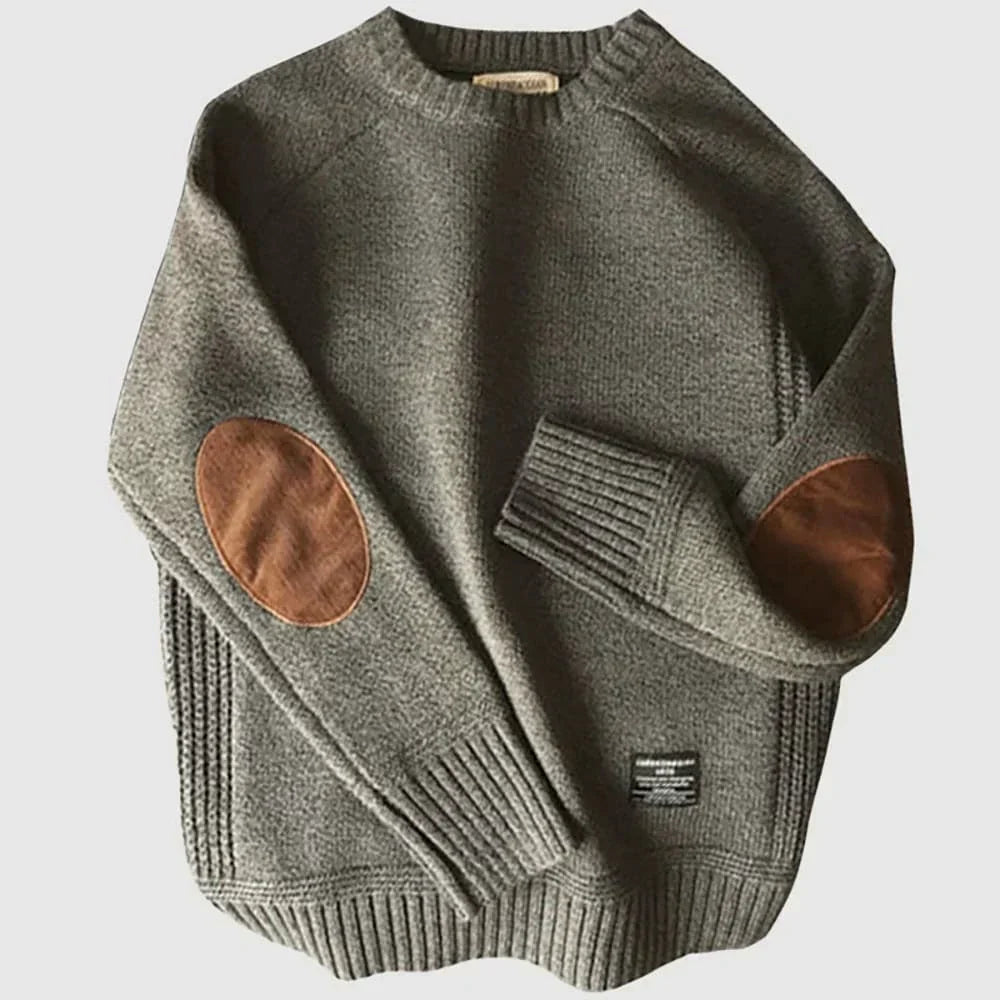 Marco Men’s Merino Wool Sweater – Polo Style for All-Season Wear