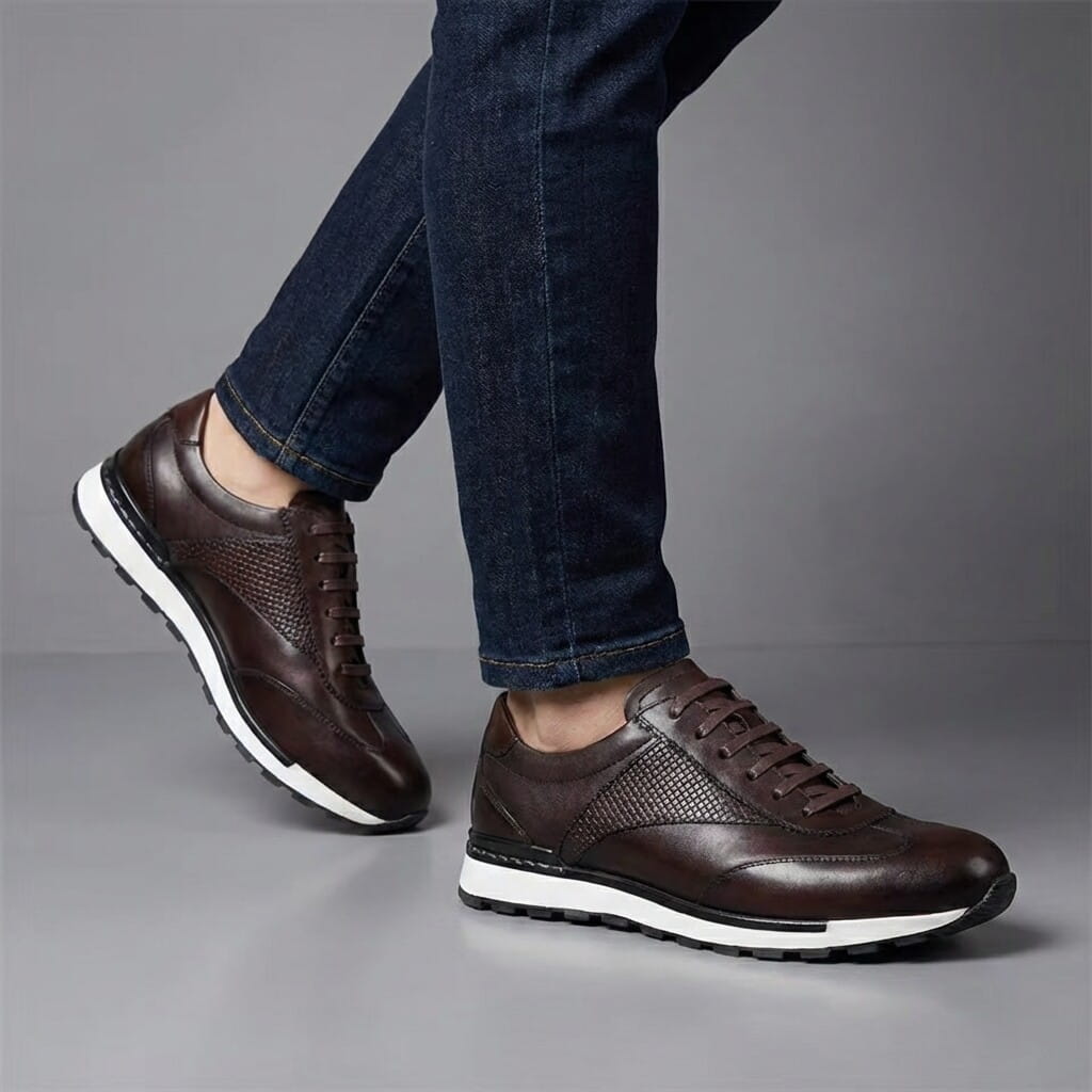 Salvatore Genuine Leather Casual Shoes – Smart Everyday Comfort Shoes