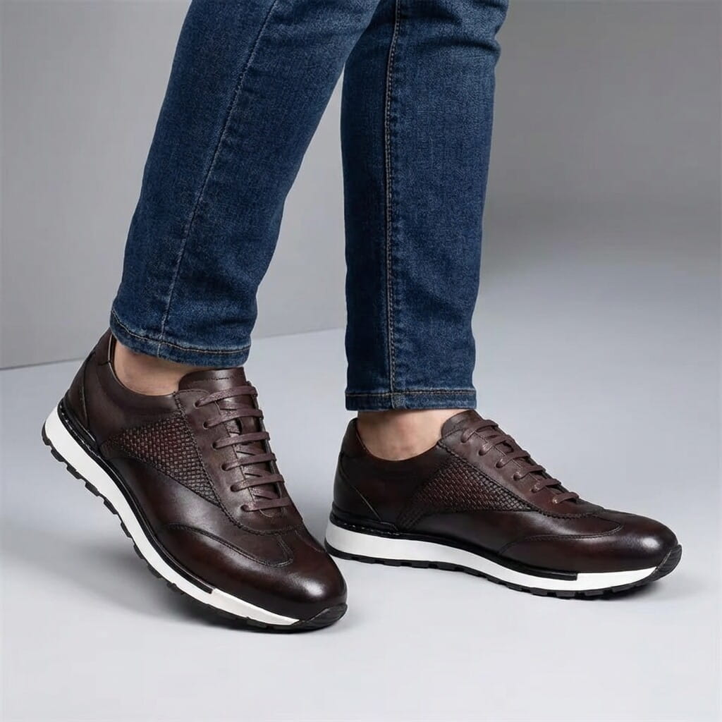 Salvatore Genuine Leather Casual Shoes – Smart Everyday Comfort Shoes