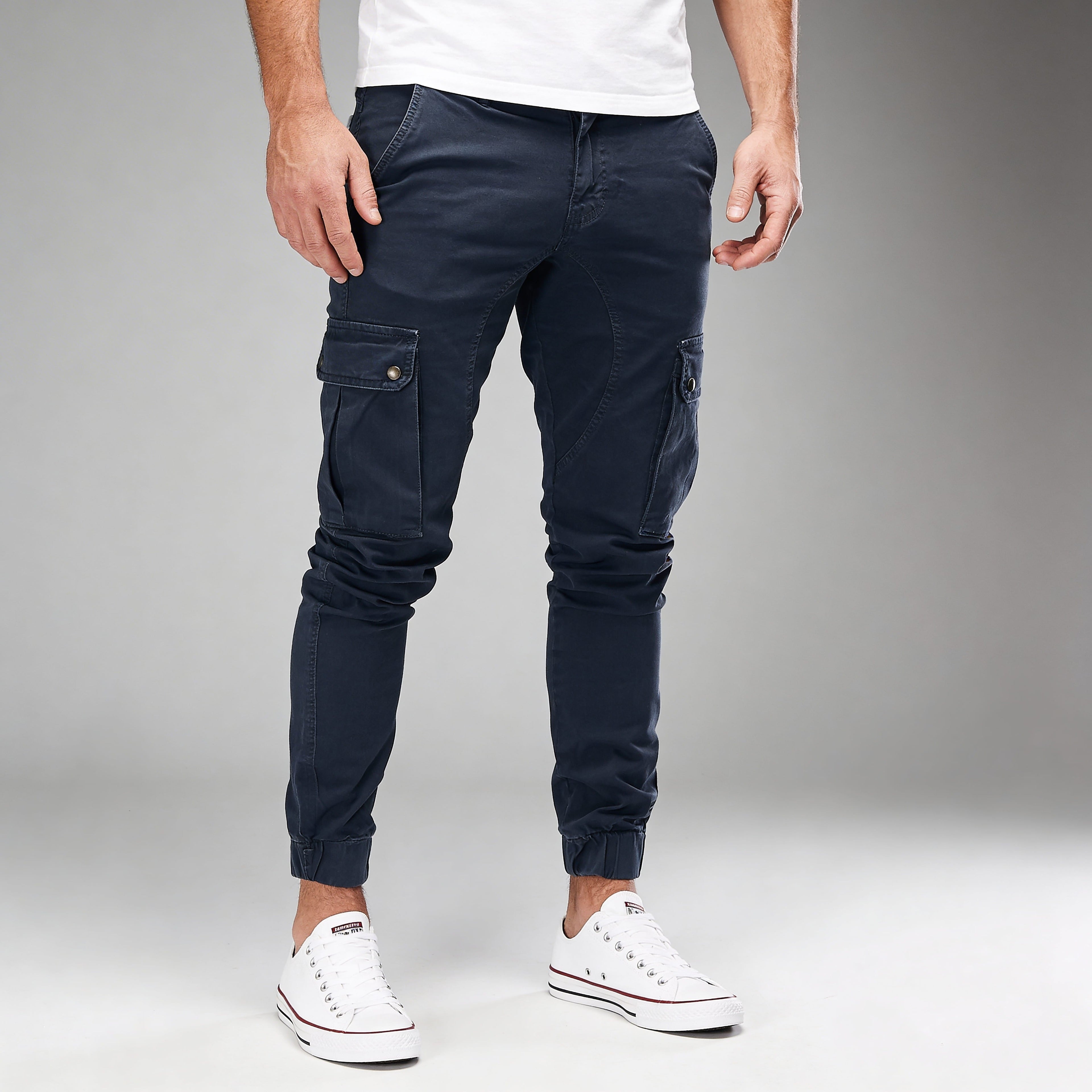 Rafael Cotton Blend Pants – Relaxed Utility Stretch Urban Trousers