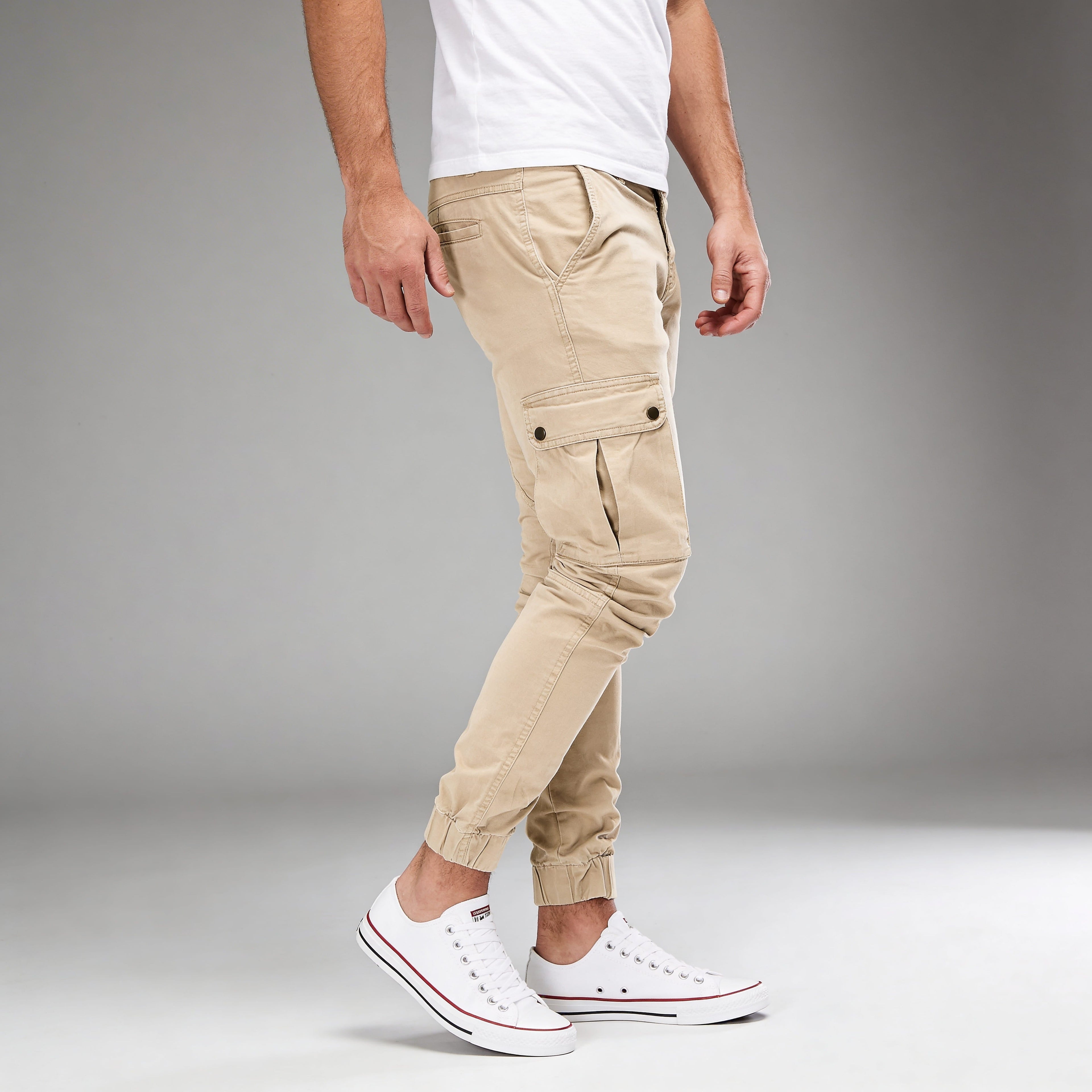 Rafael Cotton Blend Pants – Relaxed Utility Stretch Urban Trousers