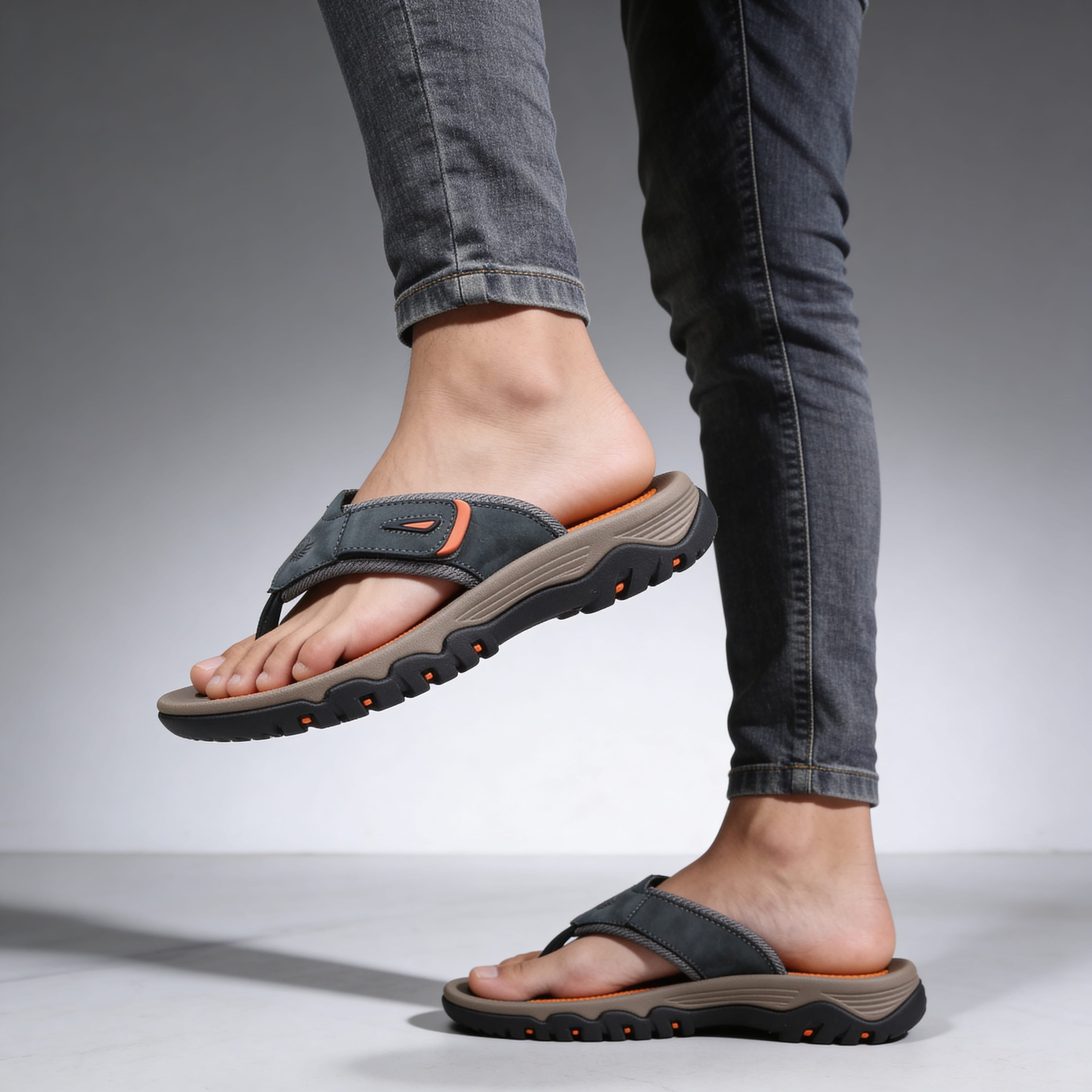 Ruben Genuine Leather Sandals – Cushioned Breathable Summer Footwear