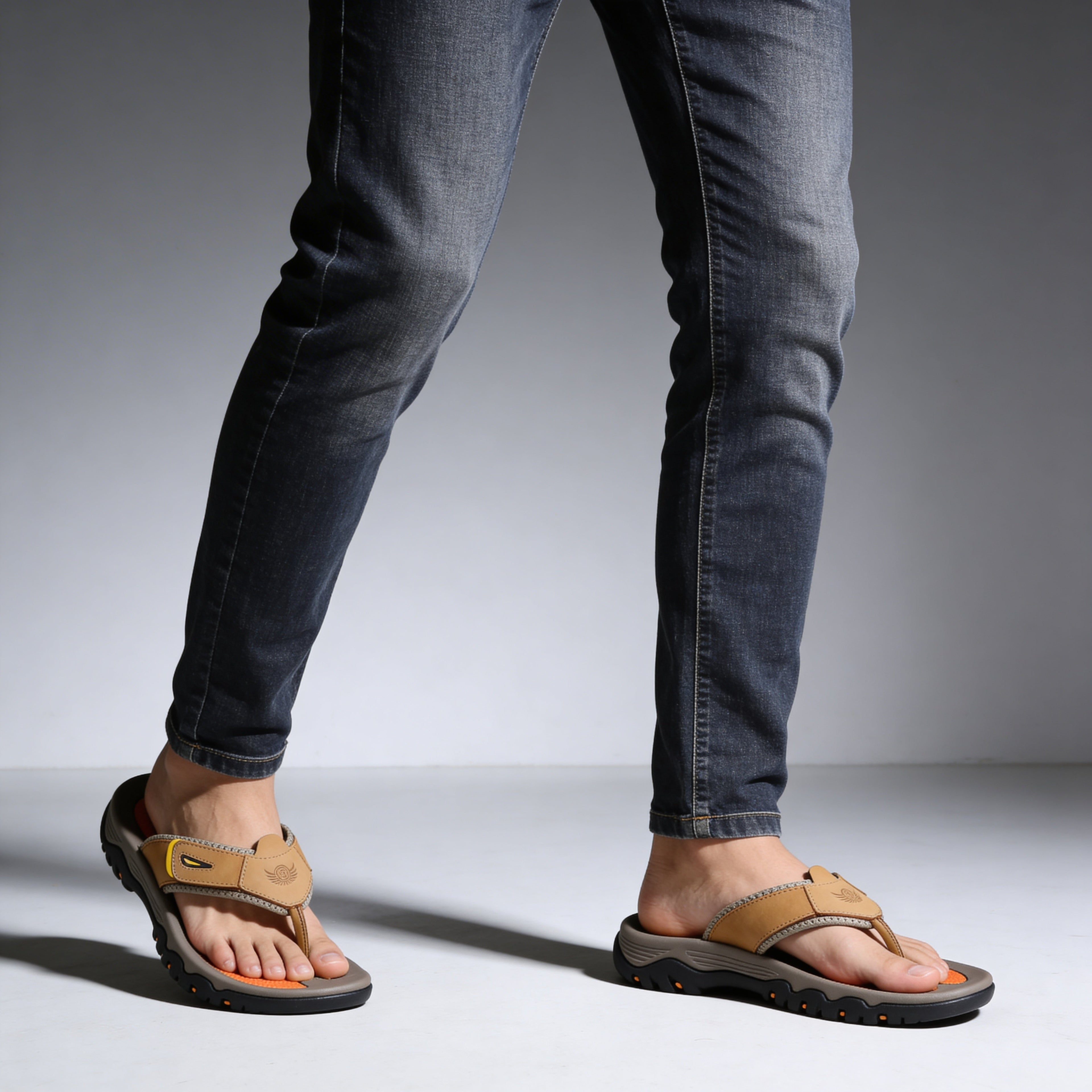 Ruben Genuine Leather Sandals – Cushioned Breathable Summer Footwear
