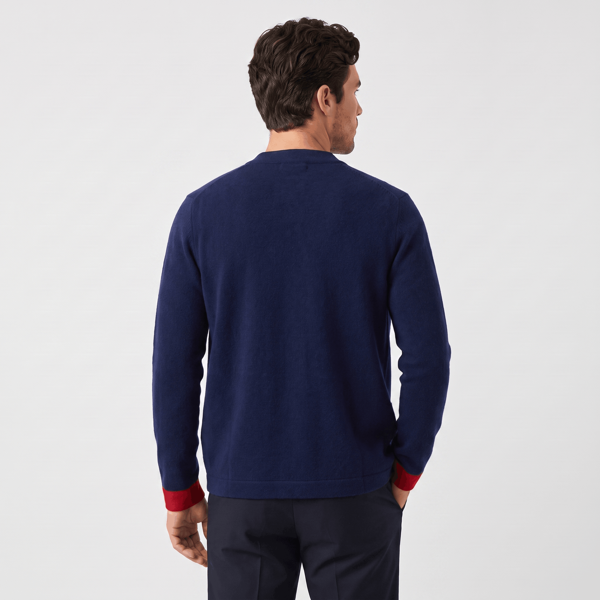 Soren Mandarin Knit Cardigan – Traditional Toggle Front Layer