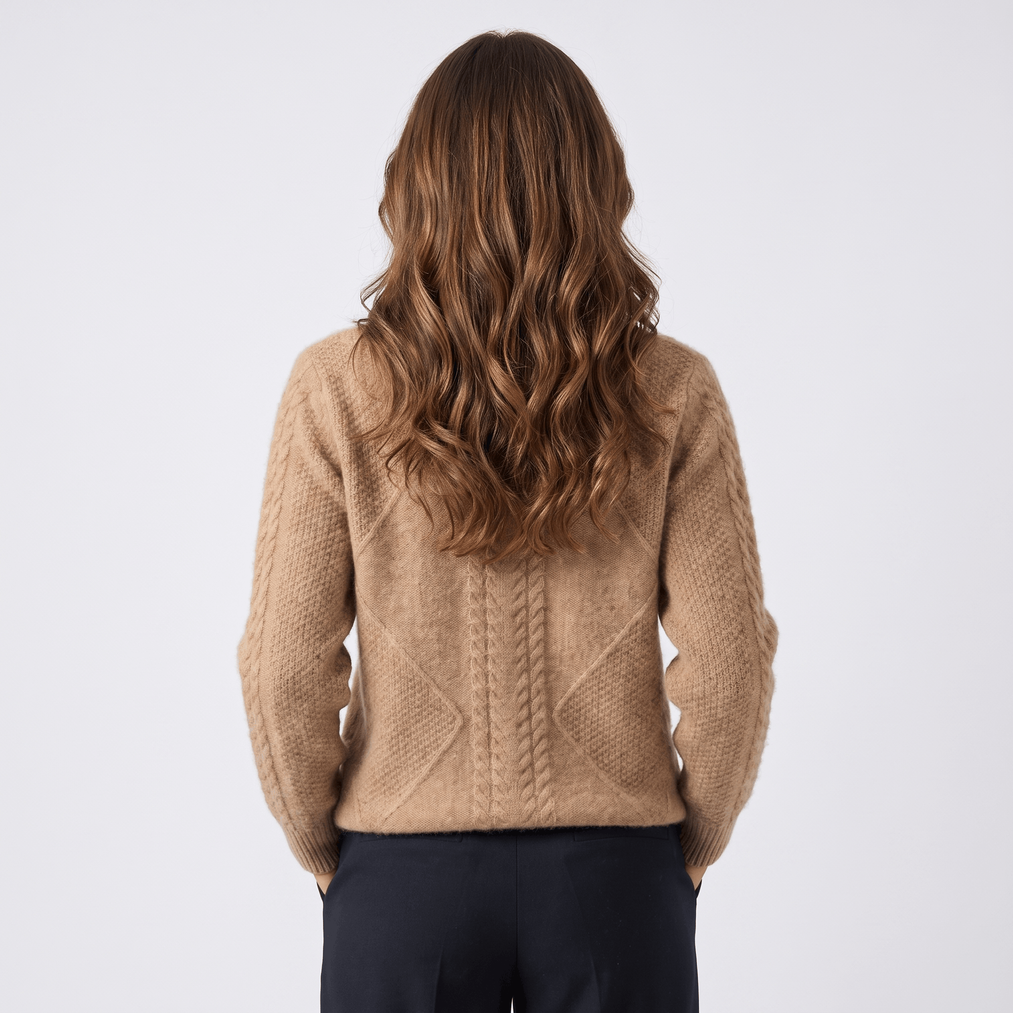 Elliot Cable Knit Turtleneck Sweater – Soft Warm Pullover