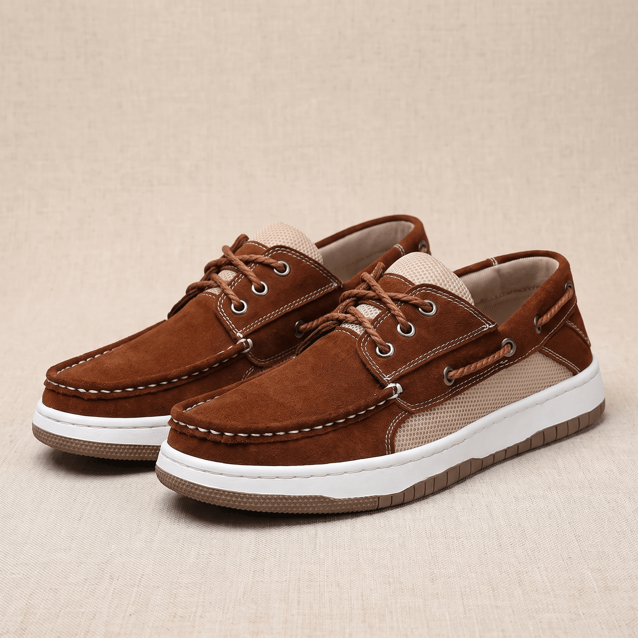Mariano Suede Boat Shoes – Men's Breathable Deck Shoes