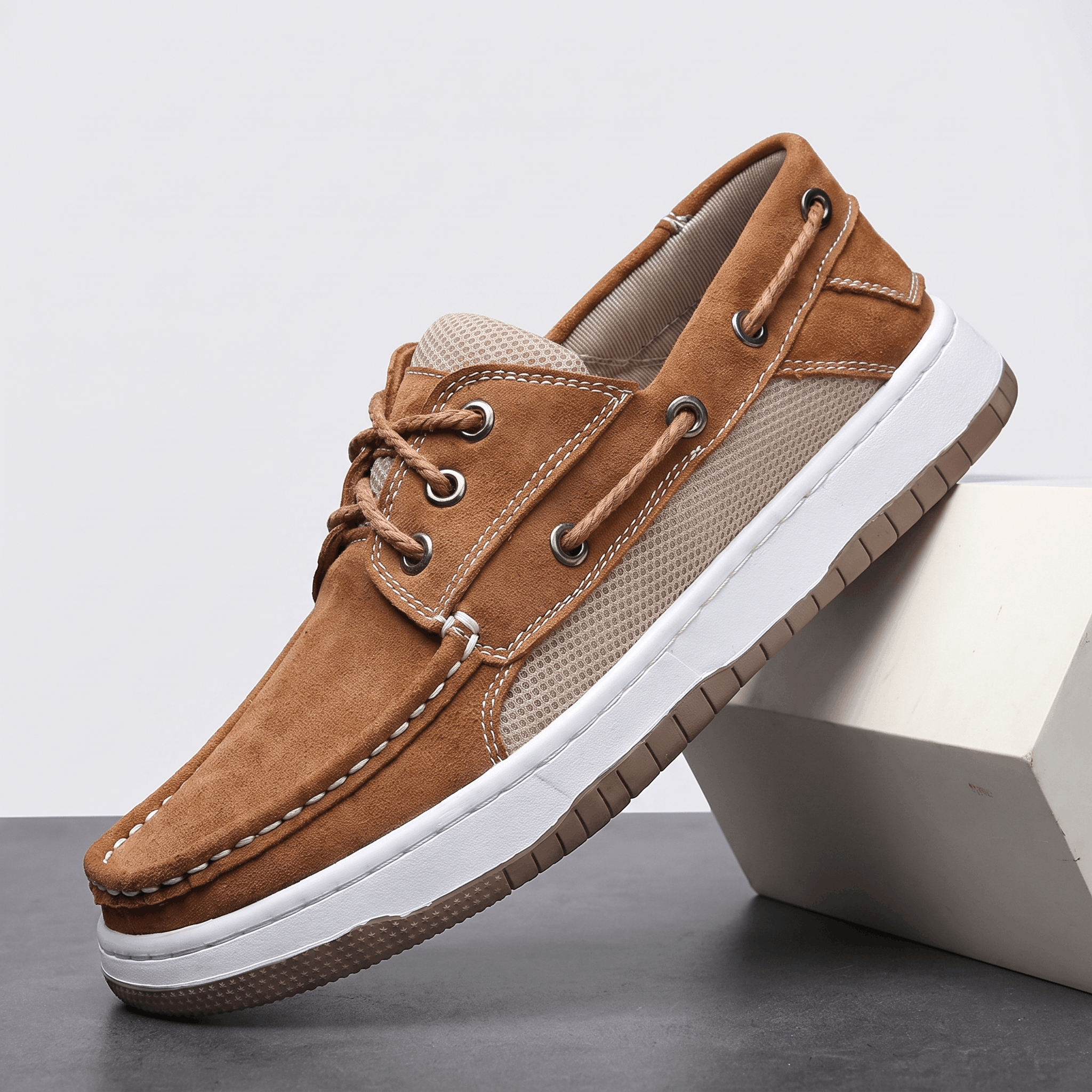 Mariano Suede Boat Shoes – Men's Breathable Deck Shoes