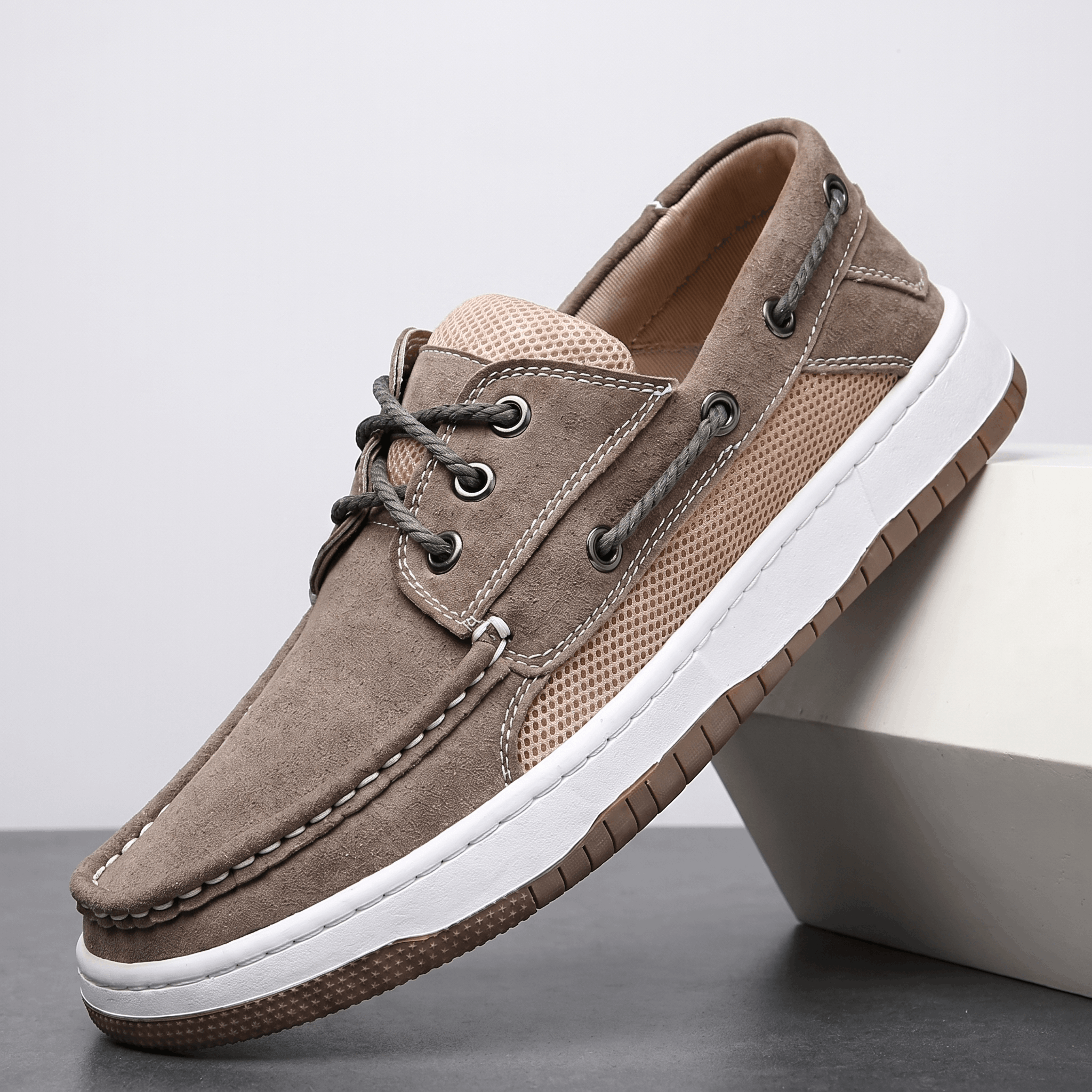 Mariano Suede Boat Shoes – Men's Breathable Deck Shoes