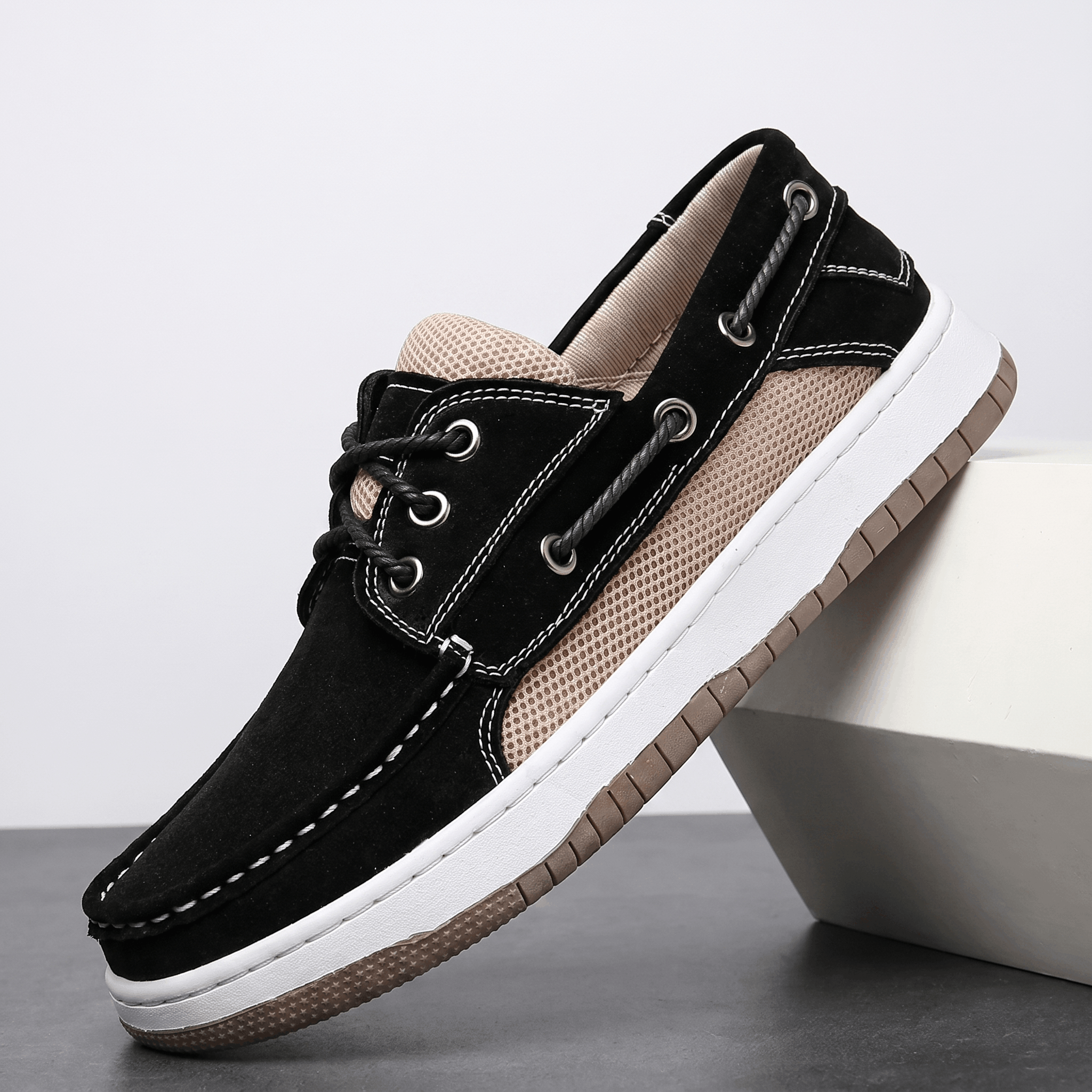 Mariano Suede Boat Shoes – Men's Breathable Deck Shoes