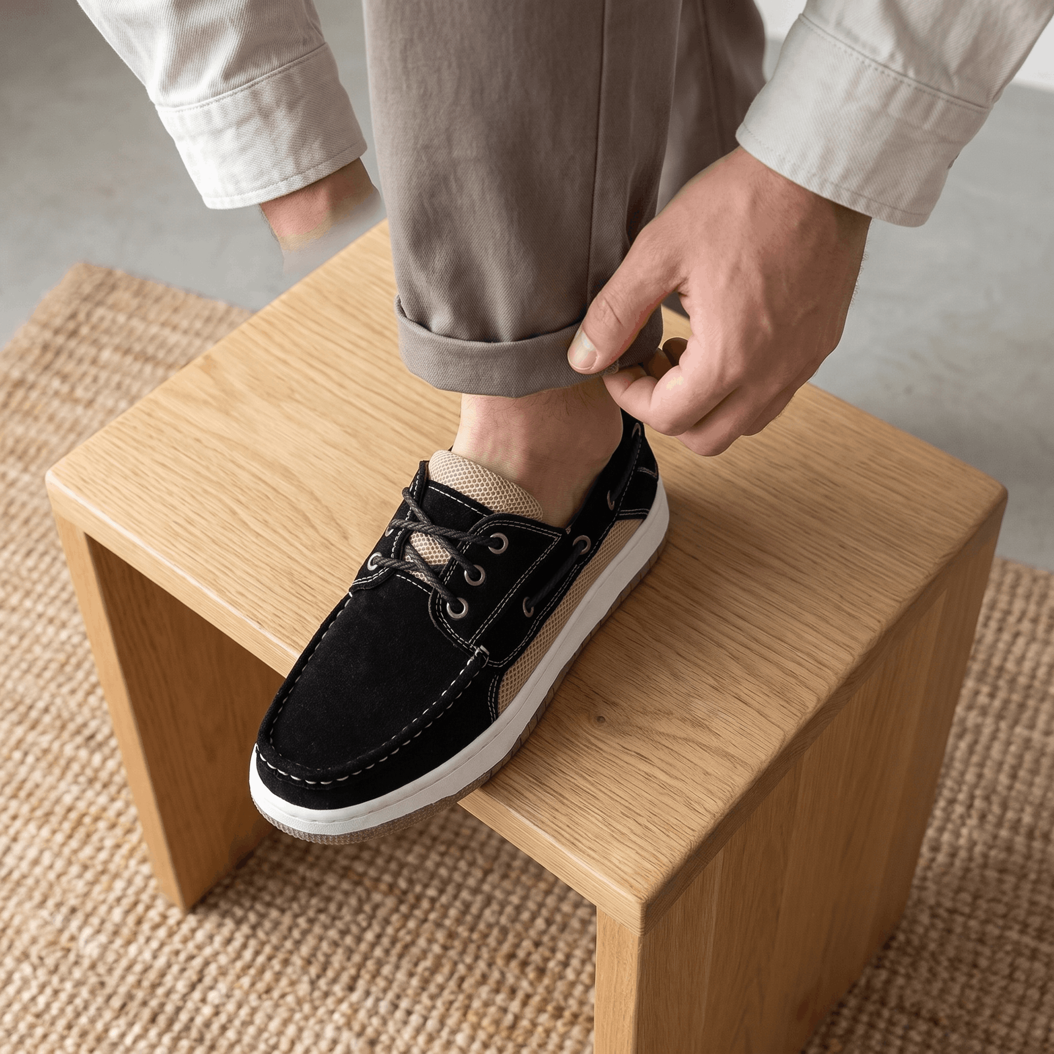 Mariano Suede Boat Shoes – Men's Breathable Deck Shoes