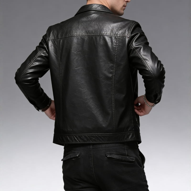 Emiliano Men’s Genuine Leather Jacket