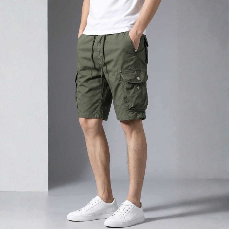 Federico Men’s Cotton Cargo Shorts