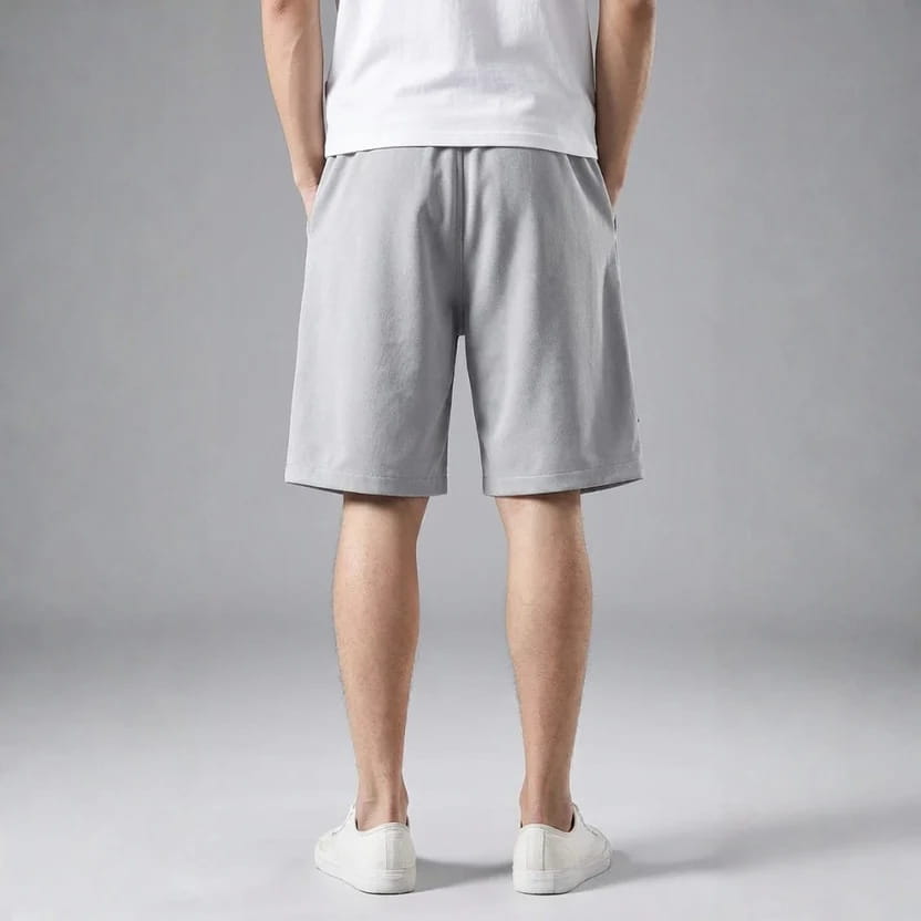 Soriano Utility Drawstring Shorts – Zip Pocket Lightweight Casual Summer Shorts