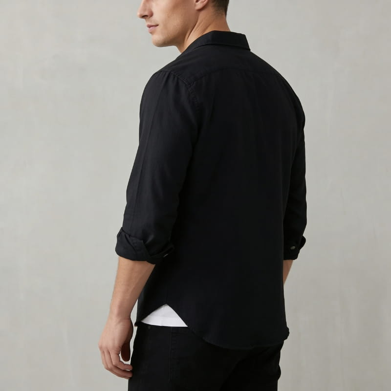Harrison Men's Relaxed Cotton Button-Down Shirt