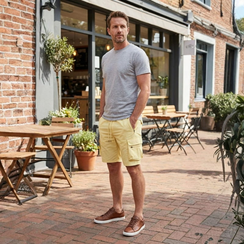 Silvano Men’s Technical Cargo Shorts