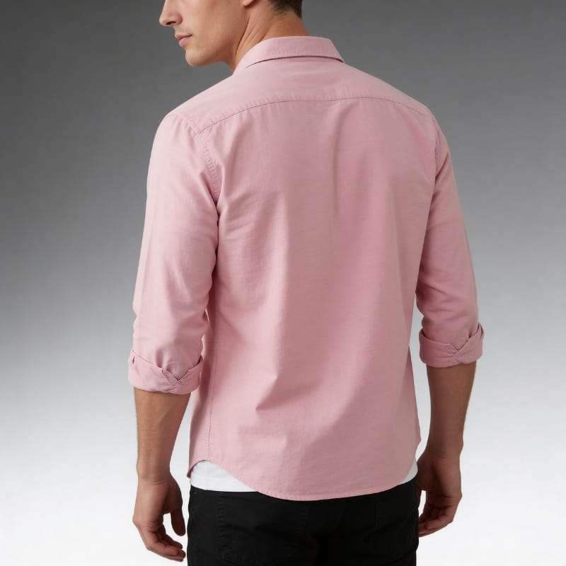 Harrison Men's Relaxed Cotton Button-Down Shirt