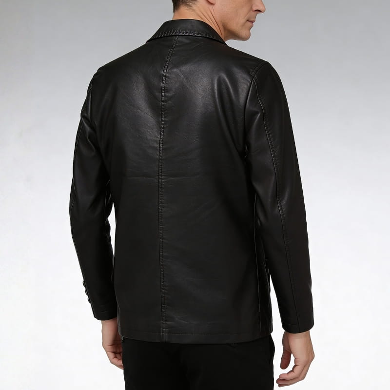 Sergio Men’s Eco-Leather Jacket