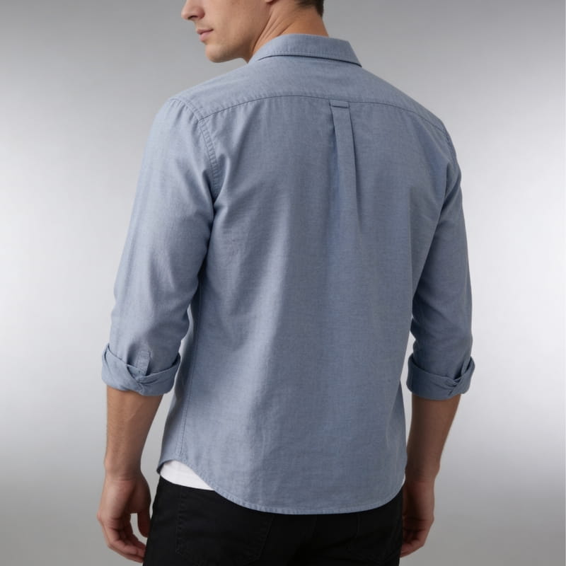 Harrison Men's Relaxed Cotton Button-Down Shirt