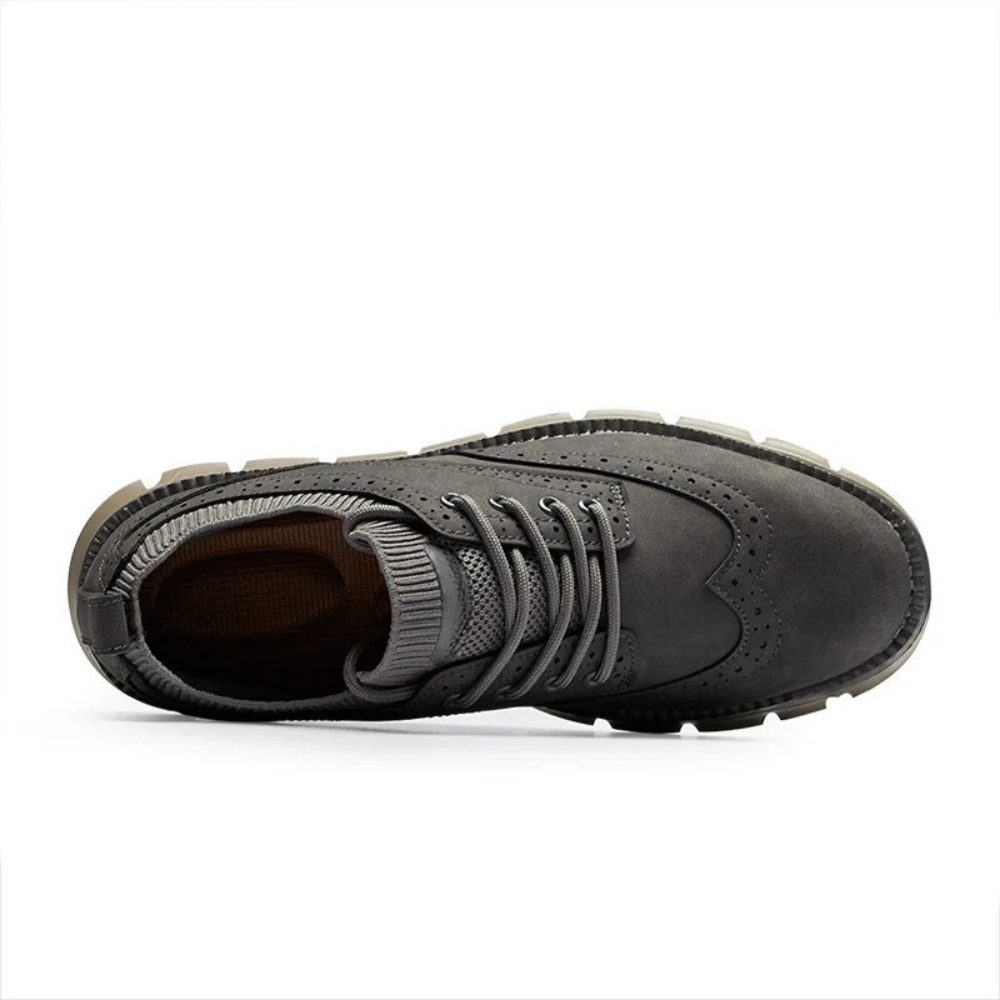 Theodore Premium Suede Trainers – Everyday Comfort Casual Shoes