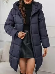Madonna Women’s Hooded Lightweight Coat – Quilted Winter Jacket for Everyday Warmth