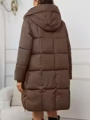 Madonna Women’s Hooded Lightweight Coat – Quilted Winter Jacket for Everyday Warmth
