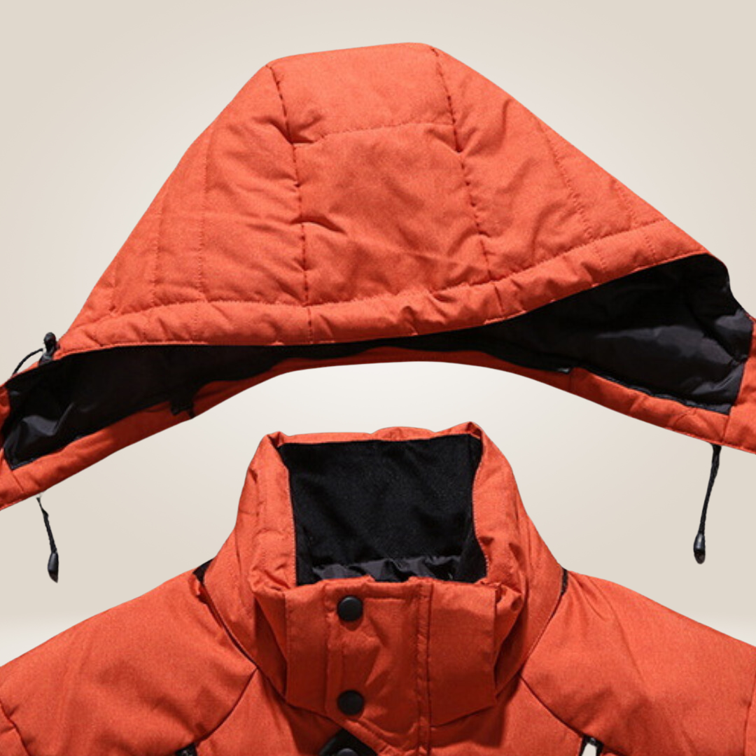Nick Men’s Winter Jacket – Goose Down Insulated & Water-Resistant Design