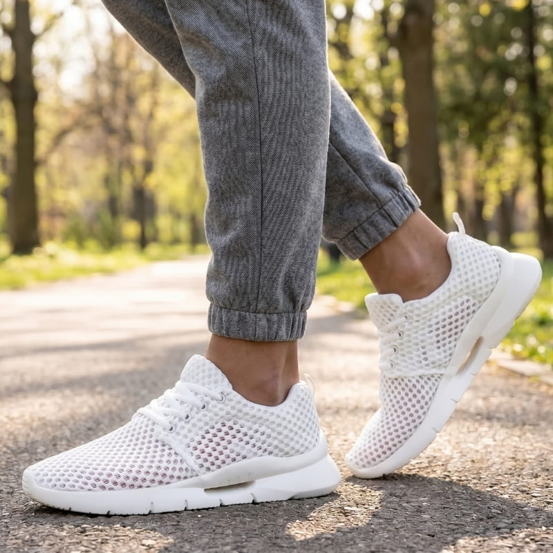 Axel Mesh Lightweight Trainers – Breathable Cloud Cushion Summer Footwear
