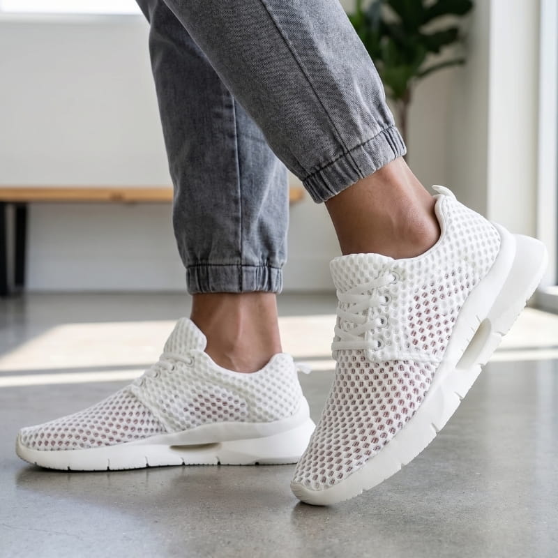 Axel Mesh Lightweight Trainers – Breathable Cloud Cushion Summer Footwear