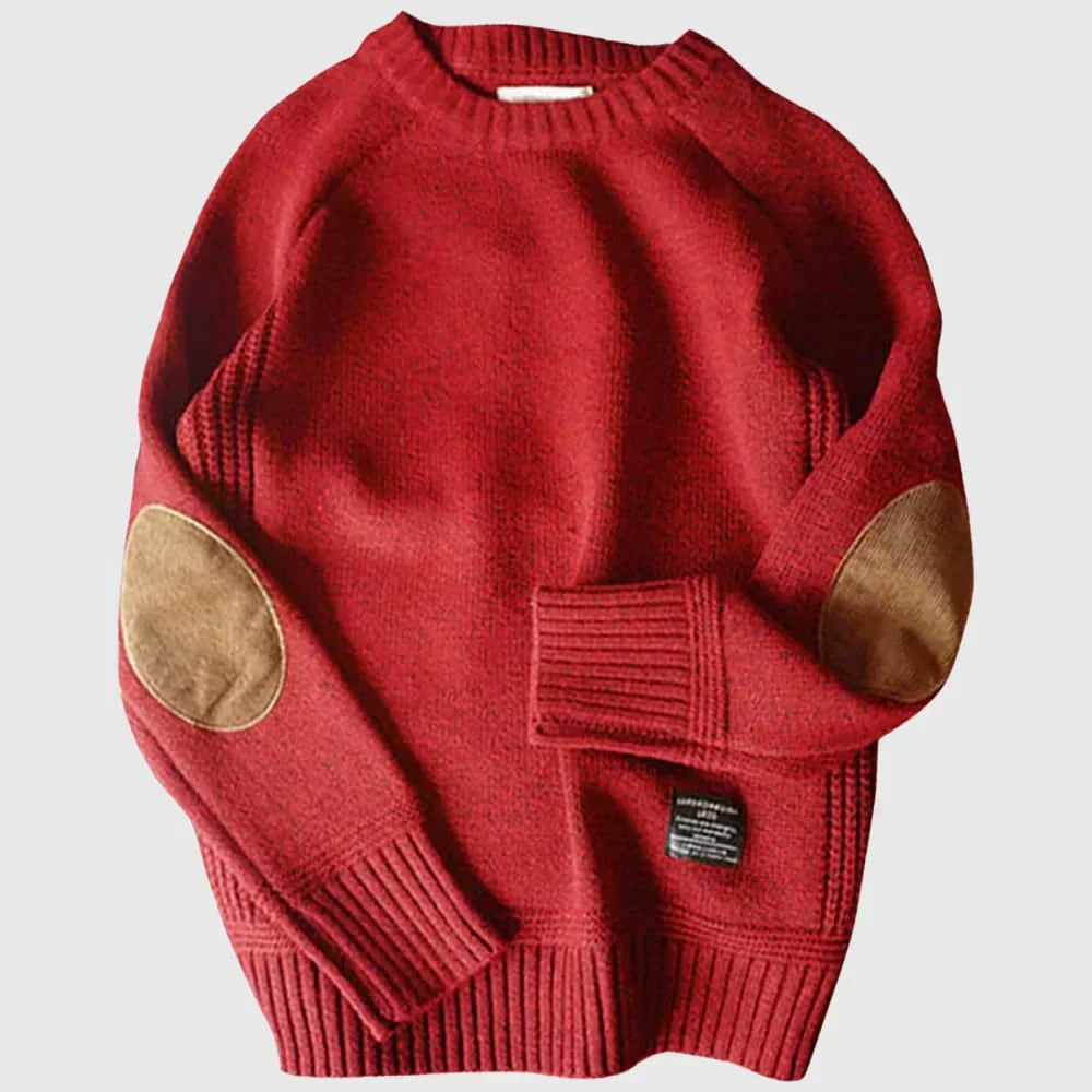 Marco Men’s Merino Wool Sweater – Polo Style for All-Season Wear