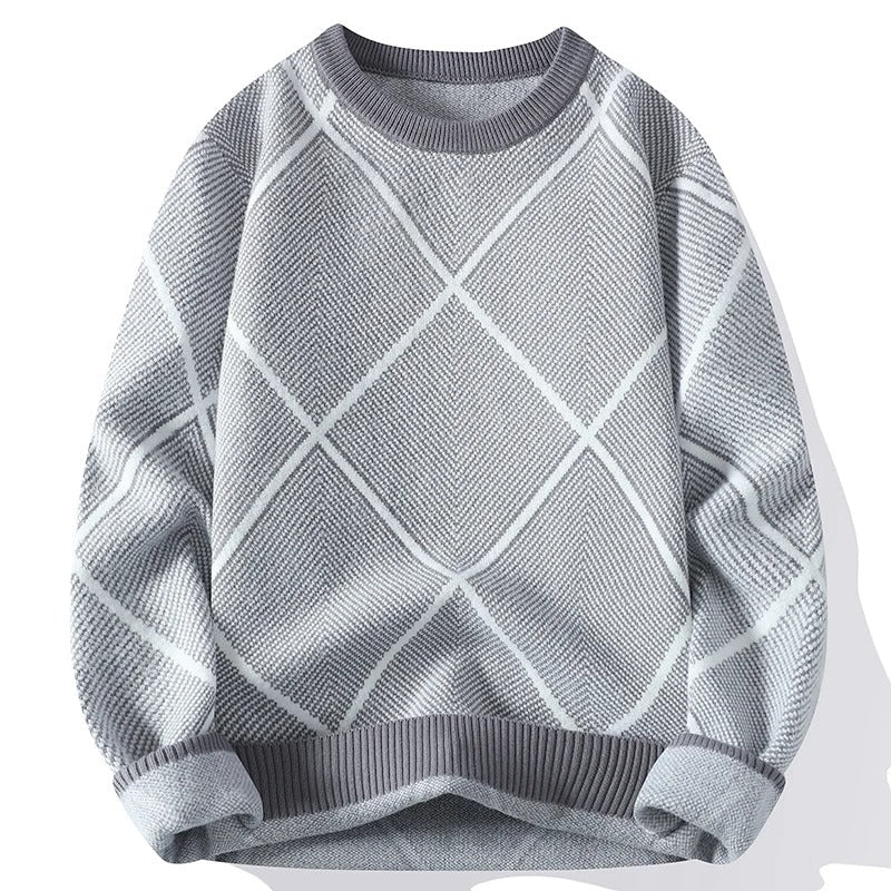 Lawson Men’s Knit Sweater – Soft Comfort Pullover with Classic Pattern