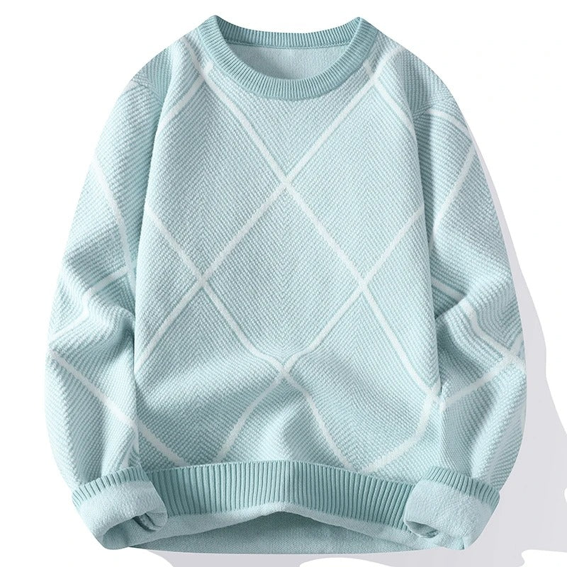 Lawson Men’s Knit Sweater – Soft Comfort Pullover with Classic Pattern