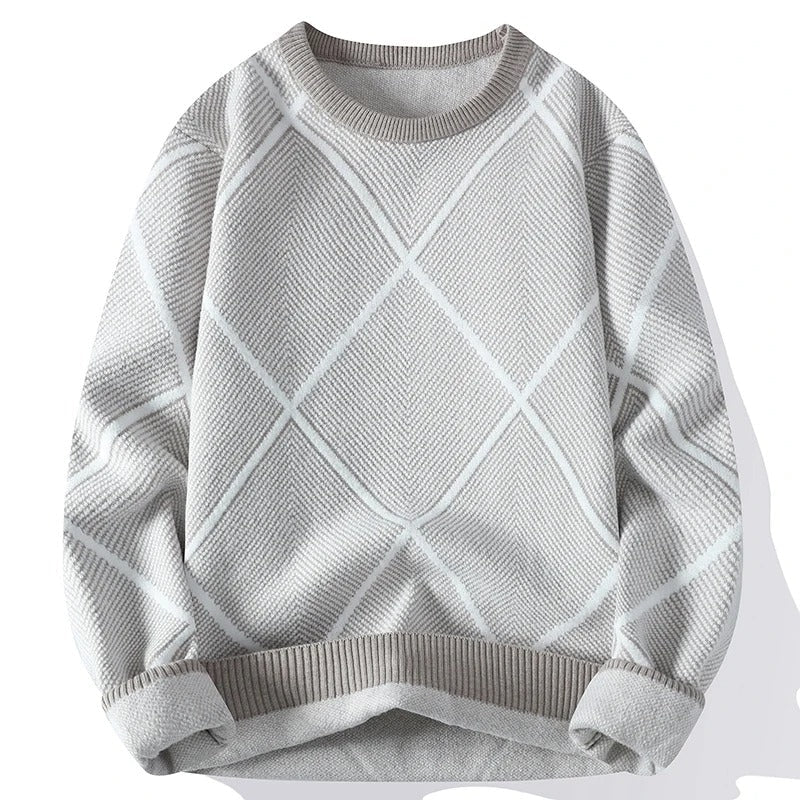 Lawson Men’s Knit Sweater – Soft Comfort Pullover with Classic Pattern