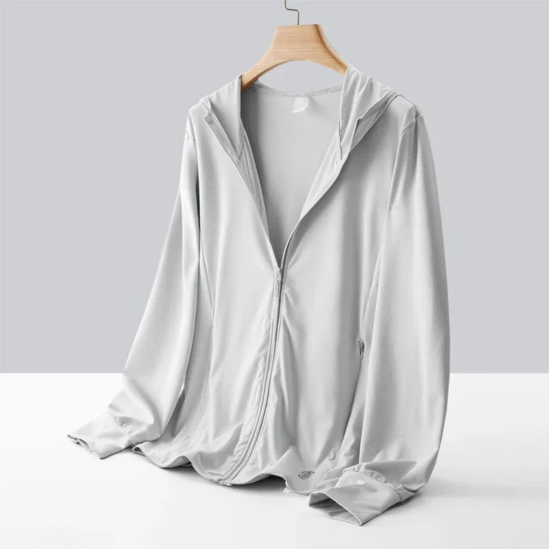 Henry  Sun Protection Lightweight Jacket – Breathable Zip Up UV Shield Layer