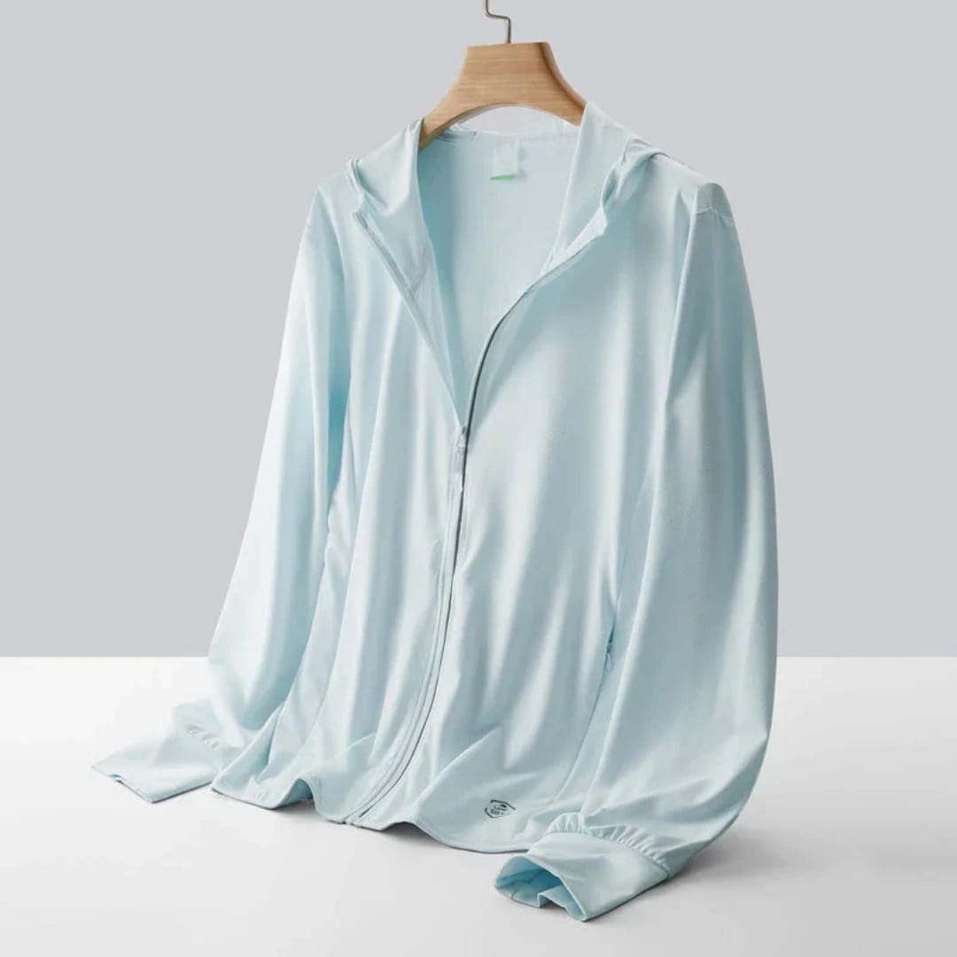 Henry  Sun Protection Lightweight Jacket – Breathable Zip Up UV Shield Layer