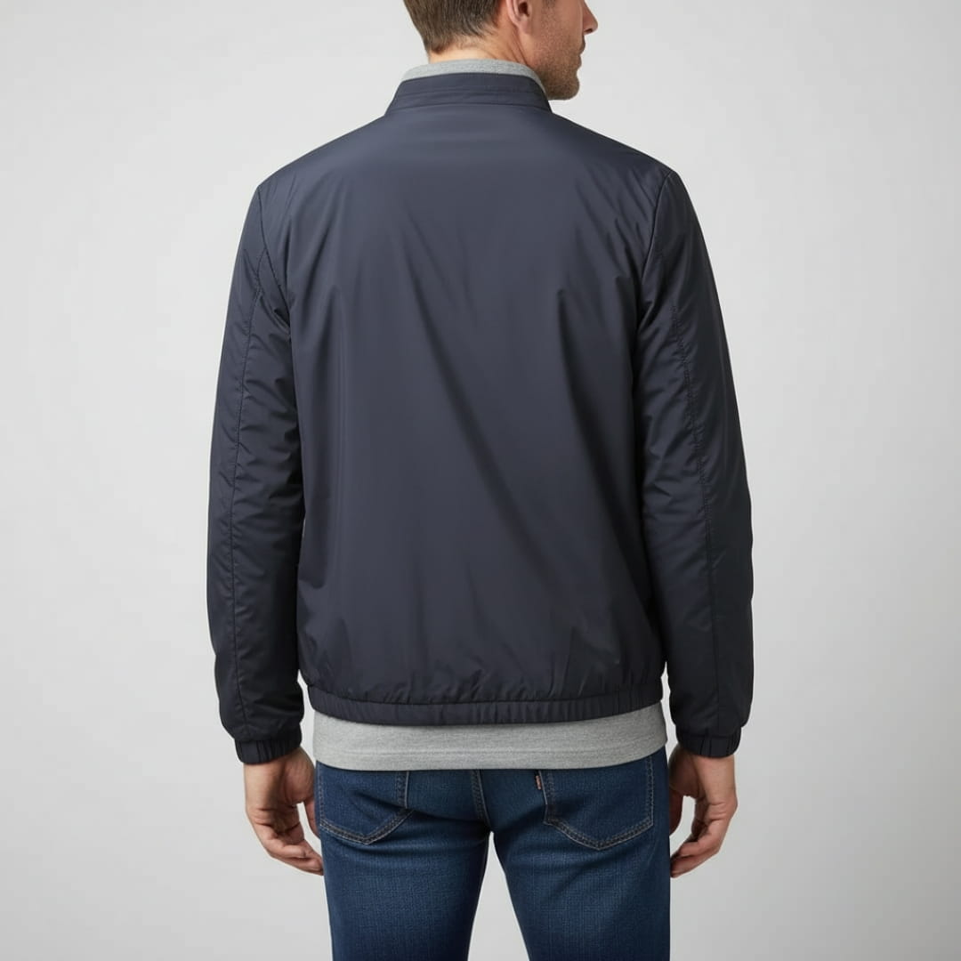 Sebastian Reversible Lightweight Jacket – Water Resistant Fleece Layer Thermal Jacket