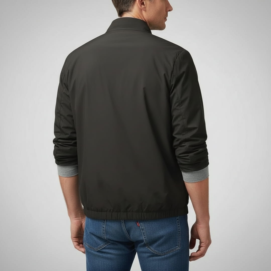Sebastian Reversible Lightweight Jacket – Water Resistant Fleece Layer Thermal Jacket