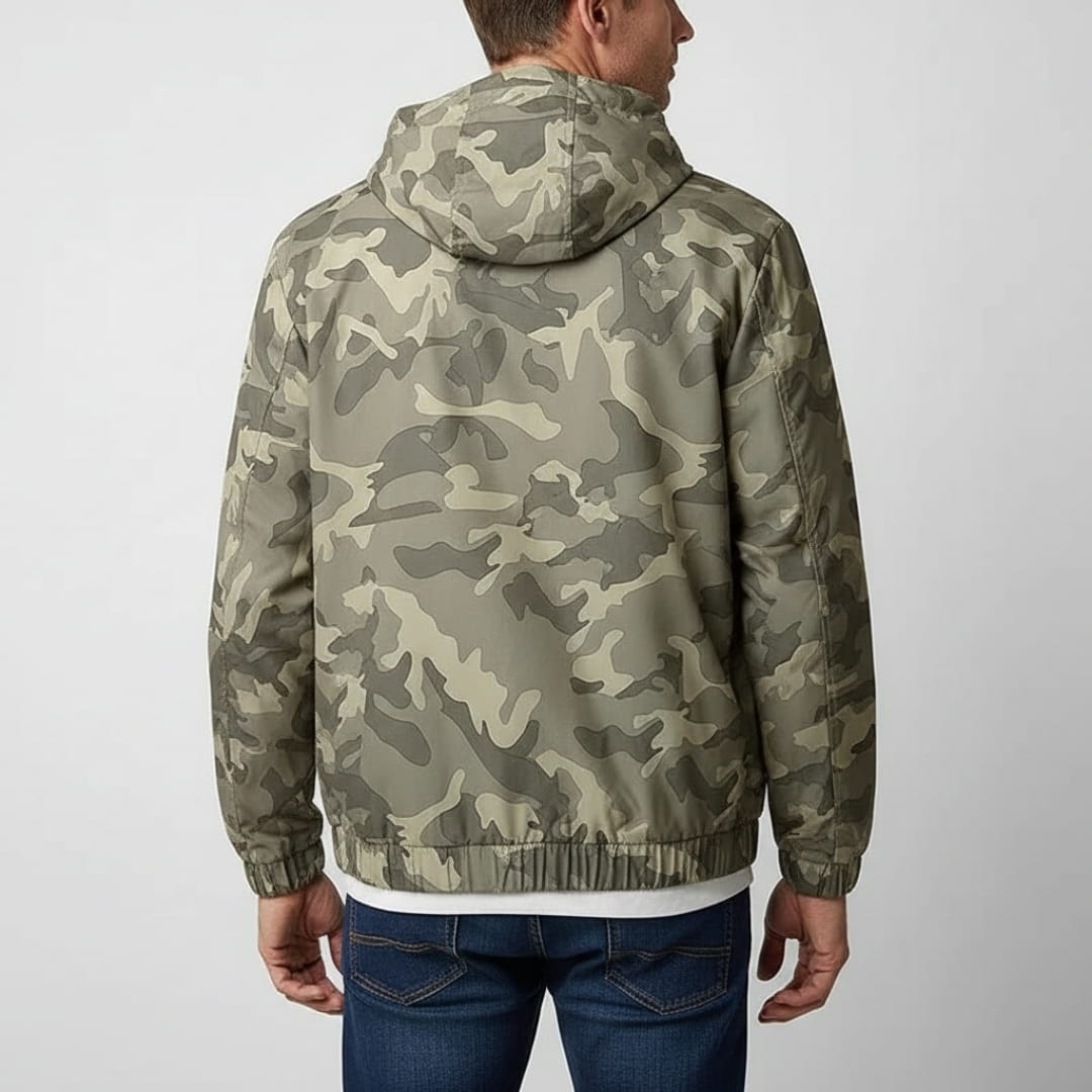 Rowan Lightweight Camo Jacket – Zip-Up Quick-Dry Jacket