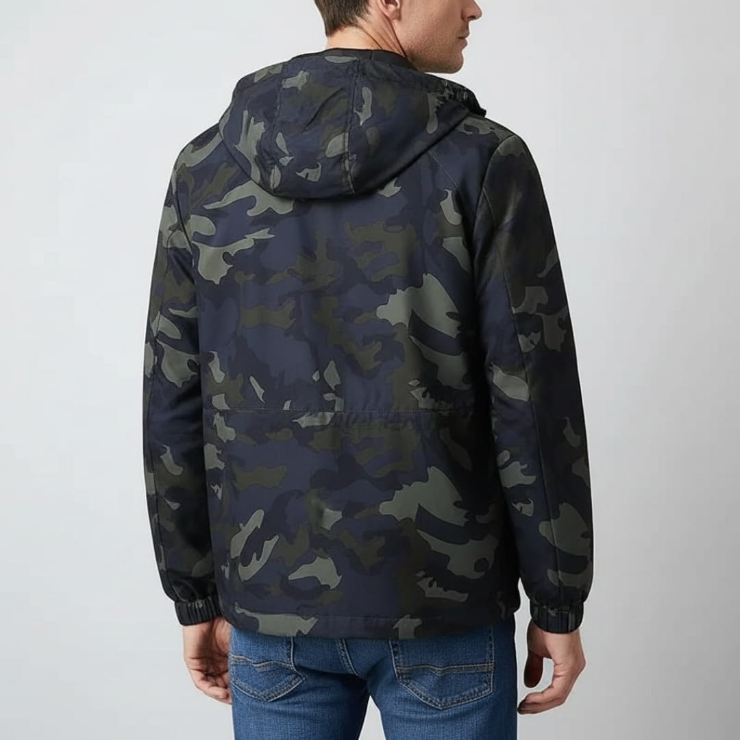 Rowan Lightweight Camo Jacket – Zip-Up Quick-Dry Jacket
