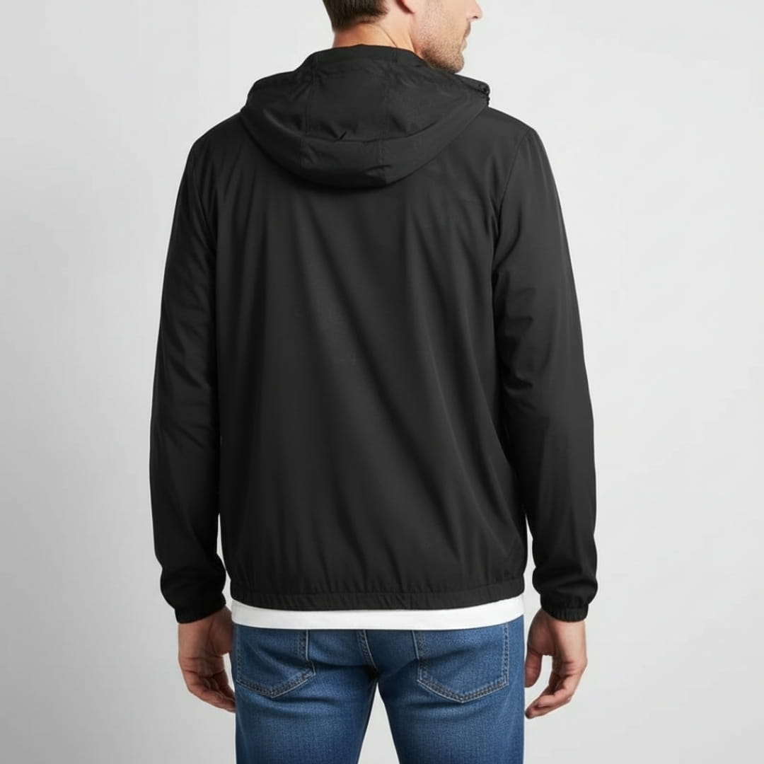 Arden Weatherproof Hooded Lightweight Jacket – Windproof Outdoor Utility Layer