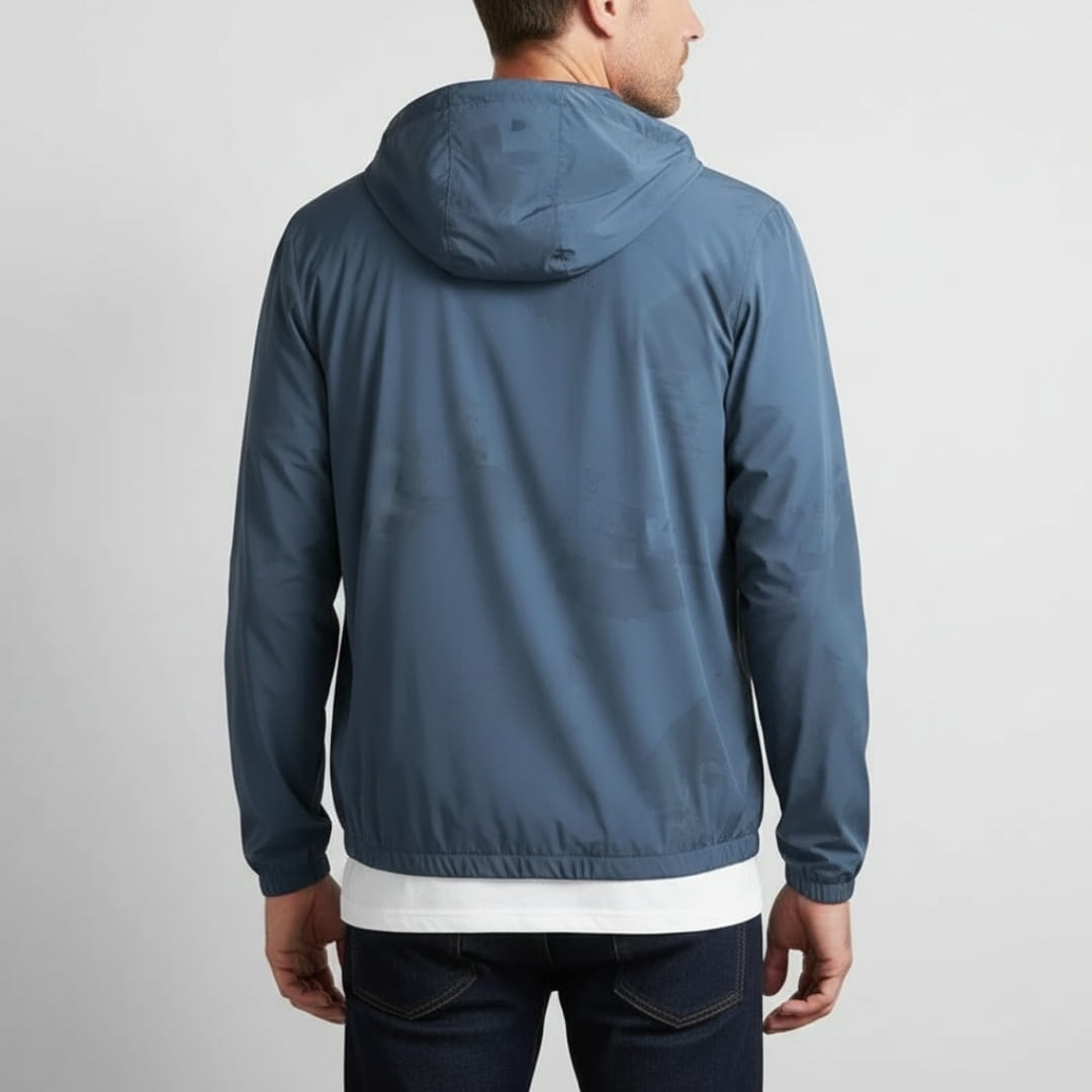 Arden Weatherproof Hooded Lightweight Jacket – Windproof Outdoor Utility Layer