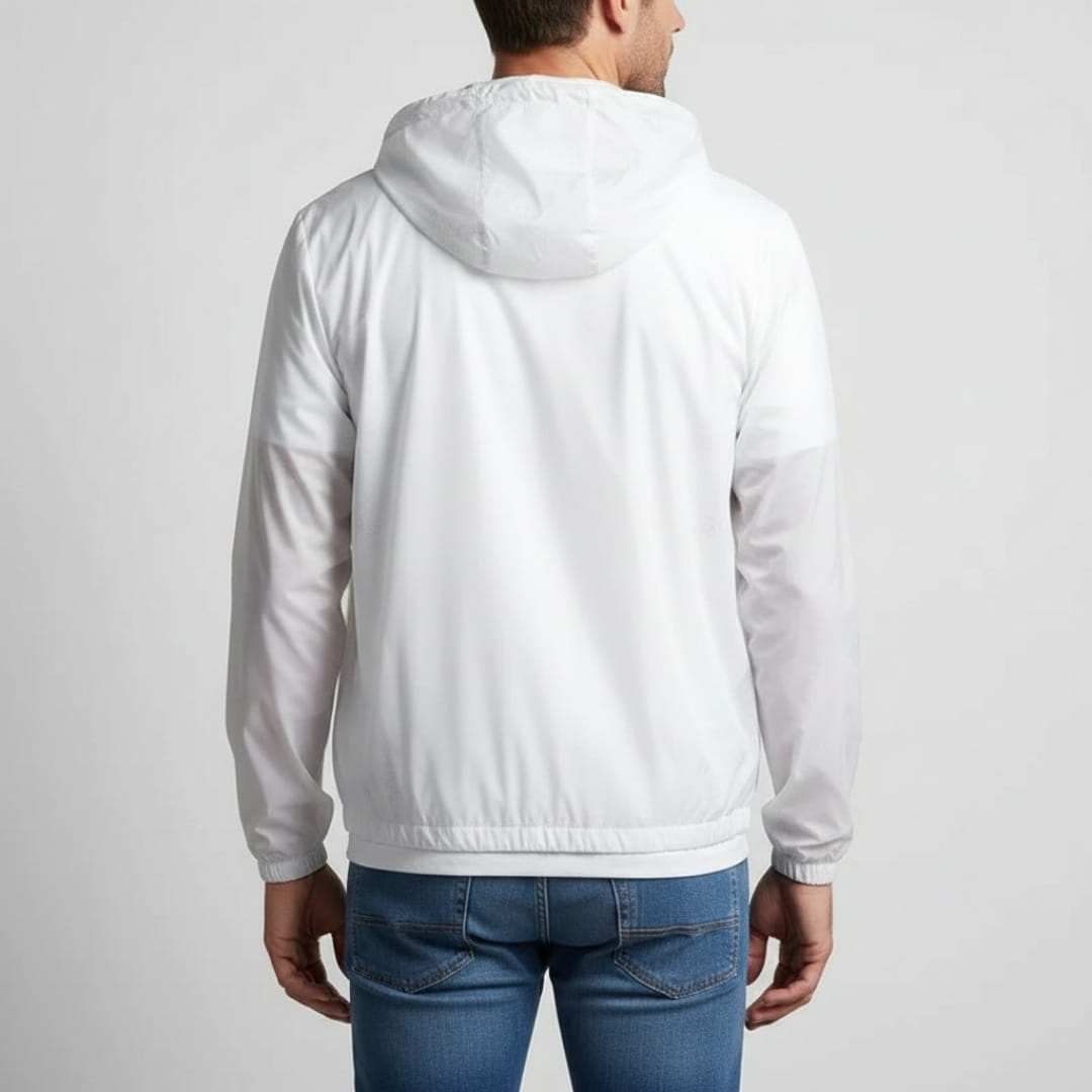 Arden Weatherproof Hooded Lightweight Jacket – Windproof Outdoor Utility Layer