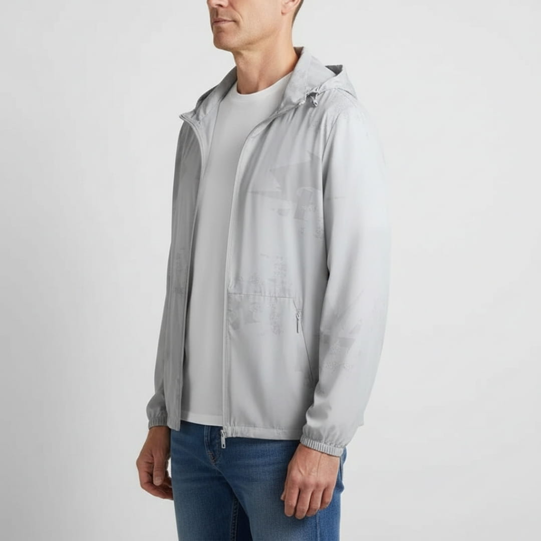 Arden Weatherproof Hooded Lightweight Jacket – Windproof Outdoor Utility Layer