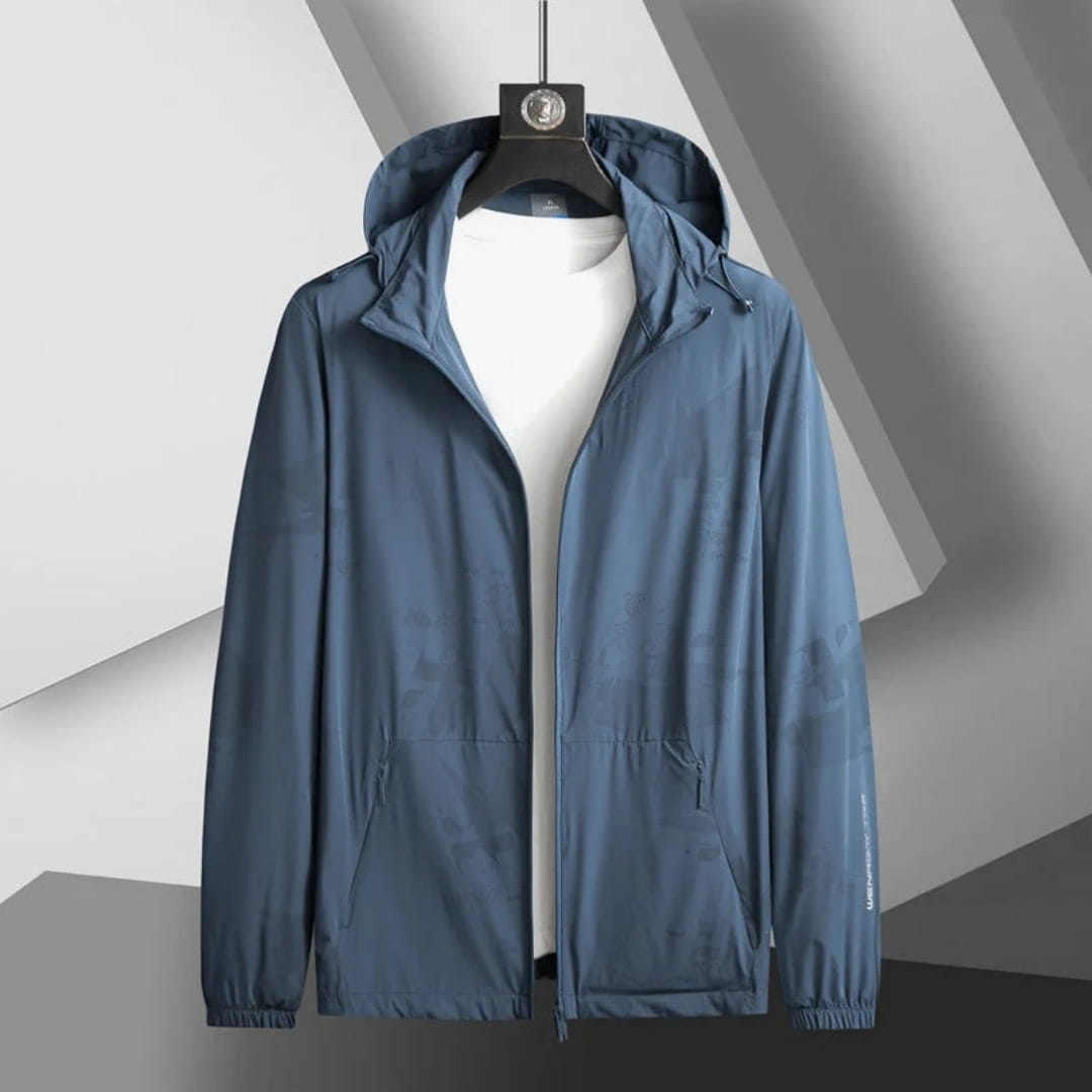 Arden Weatherproof Hooded Lightweight Jacket – Windproof Outdoor Utility Layer