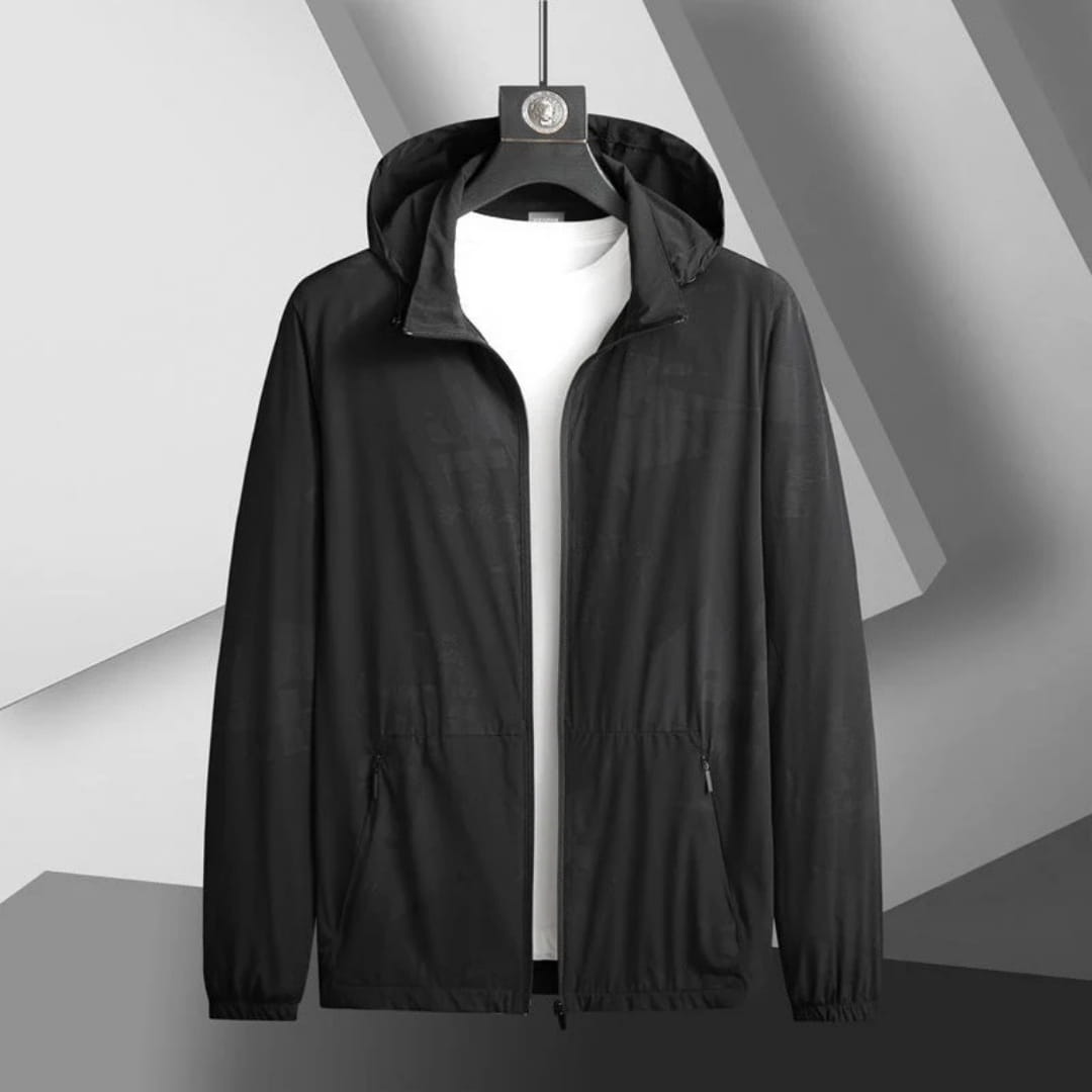 Arden Weatherproof Hooded Lightweight Jacket – Windproof Outdoor Utility Layer