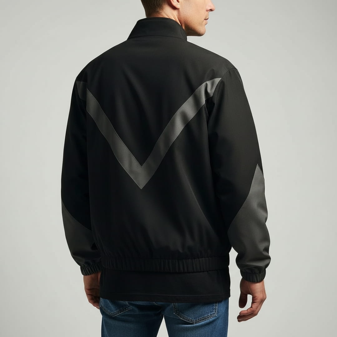 Liam Water Resistant Lightweight Jacket -Relaxed Fit Zip Up Windbreaker Outerwear