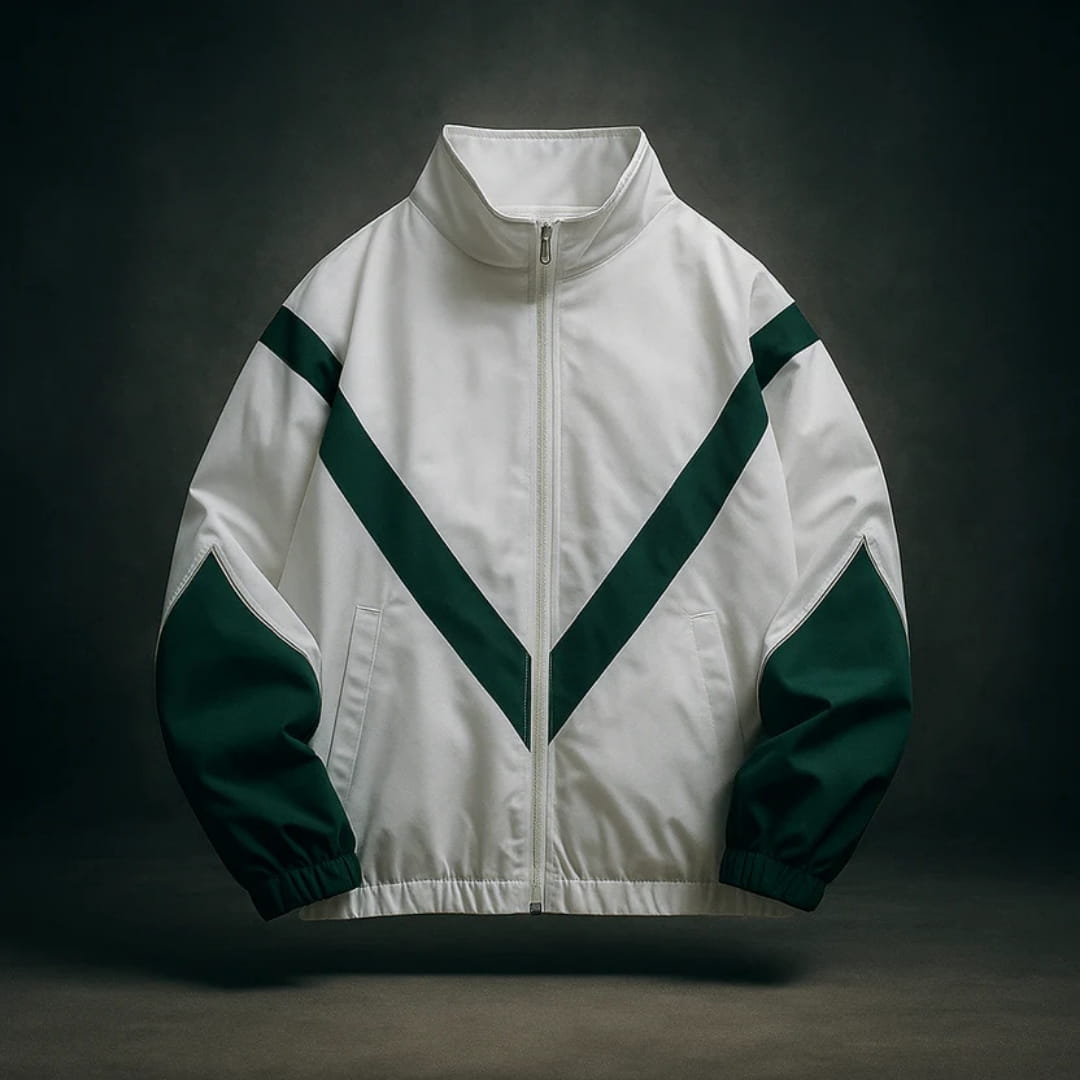Liam Water Resistant Lightweight Jacket -Relaxed Fit Zip Up Windbreaker Outerwear