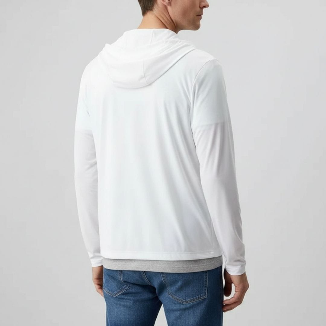Henry  Sun Protection Lightweight Jacket – Breathable Zip Up UV Shield Layer