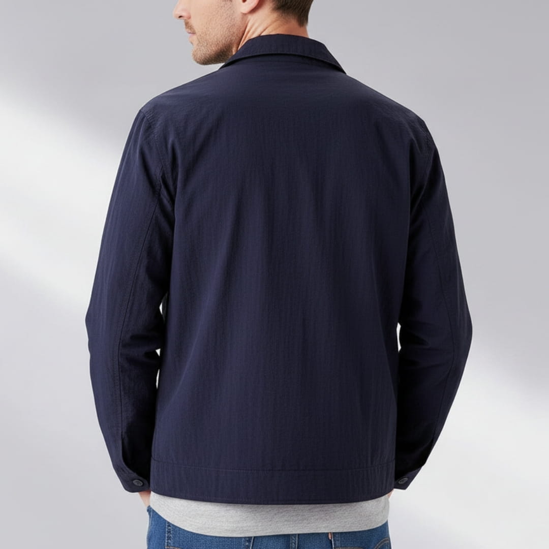 Alaric Windbreaker Lightweight Jacket –Nylon Water Resistant Outerwear