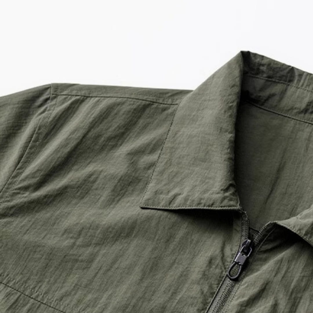 Alaric Windbreaker Lightweight Jacket –Nylon Water Resistant Outerwear